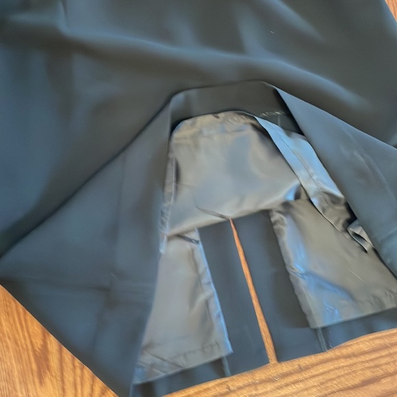 TAHARI Arthur S. Levine staple career black sheath dress O/S round collar 12P - Picture 11 of 14